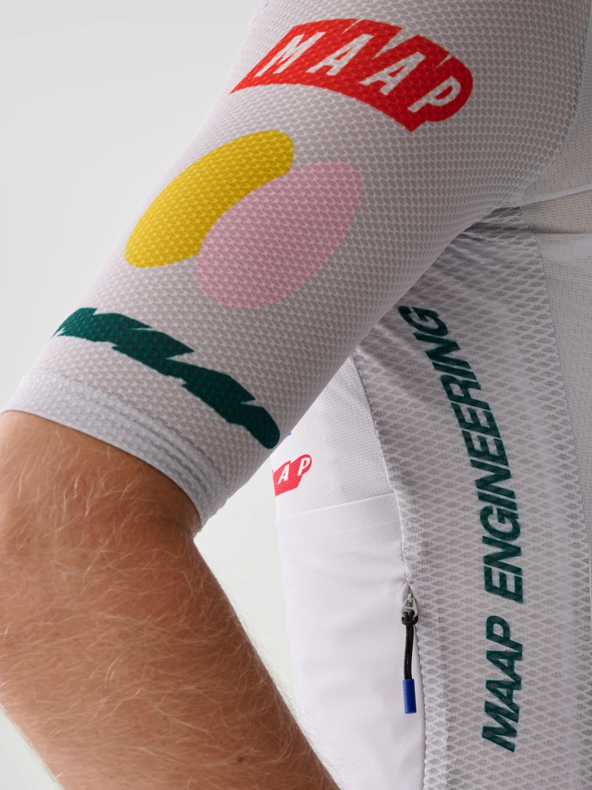 MAAP Drome Pro Air Jersey 3.0 ホワイト | 超軽量レーシングサイクルジャージ | CYCLISM