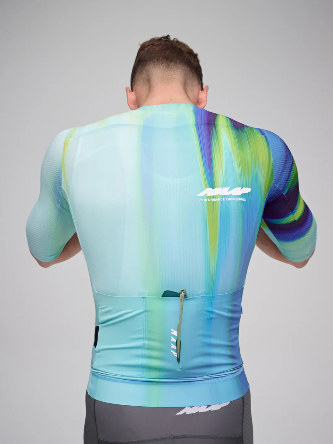 Men&#39;s Solar Pro Race Jersey / Green Flash