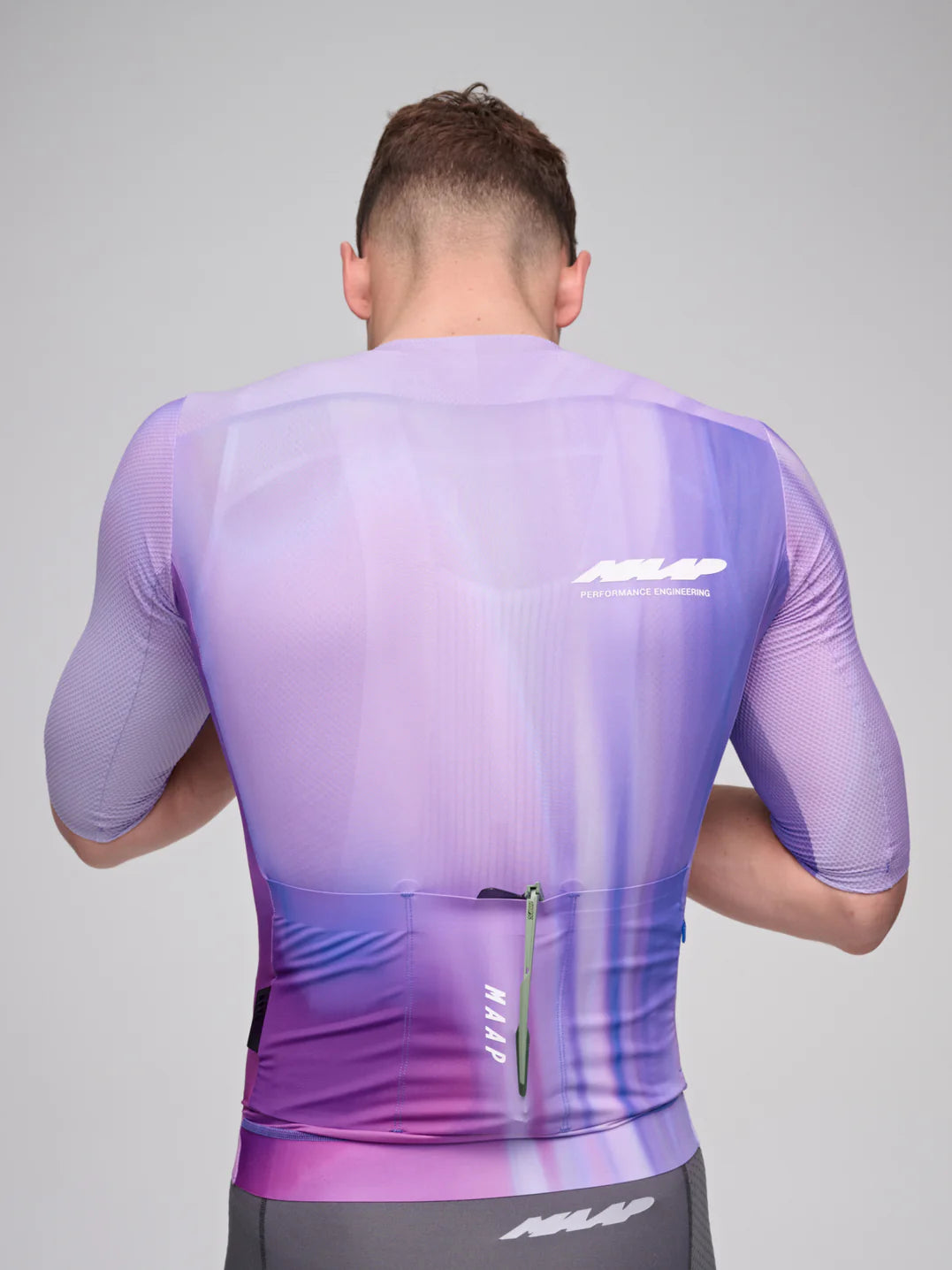 Men&#39;s Solar Pro Race Jersey / Purple Haze
