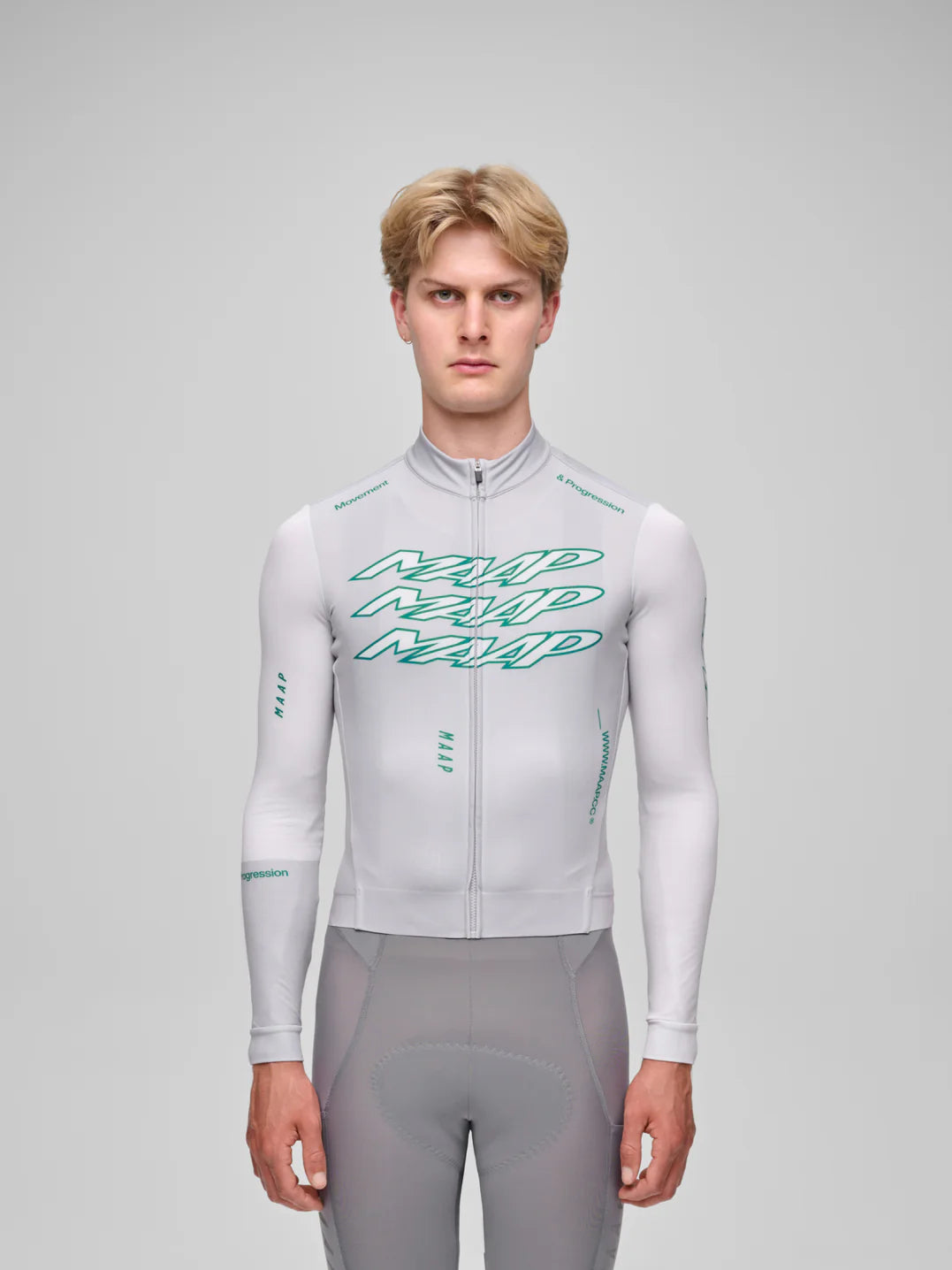MAAP Pulse Thermal LS Jersey Flint｜メンズ長袖サーマルジャージ｜CYCLISM