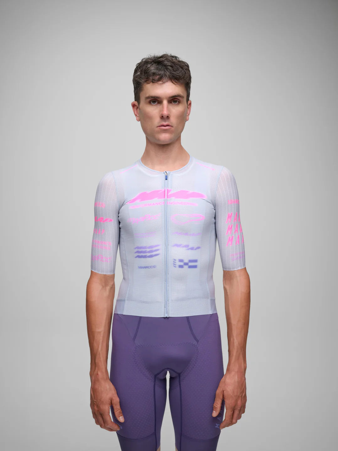 MAAP Beta Pro Aero Jersey Xenon Purple メンズ サイクリング長袖ジャージ | CYCLISM