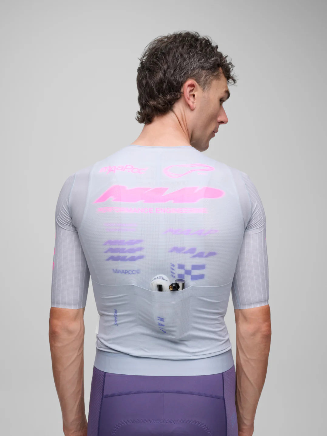 MAAP Beta Pro Aero Jersey Xenon Purple メンズ サイクリング長袖ジャージ | CYCLISM
