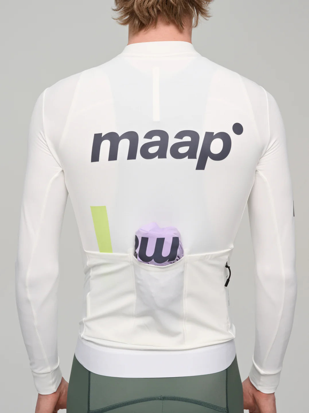 MAAP Training Thermal LS Jersey White|サーマル長袖サイクル MAAP Training Thermal LS Jersey White|サーマル長袖サイクル