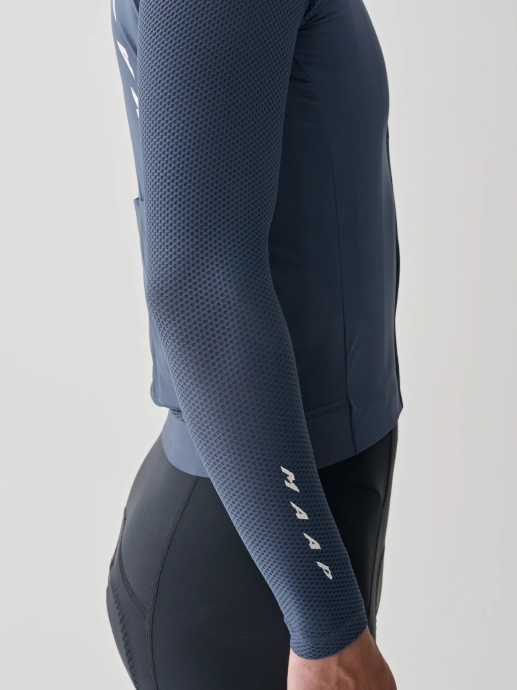 MAAP Men's Evade Pro Base LS 2.0 長袖サイクルジャージ ミッドナイト