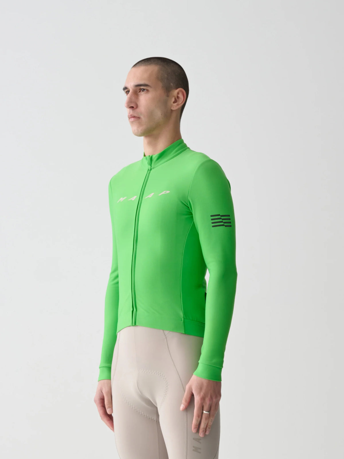 MAAP Men’s Evade Thermal LS 2.0 長袖サイクルジャージ ライムドロップ | CYCLISM