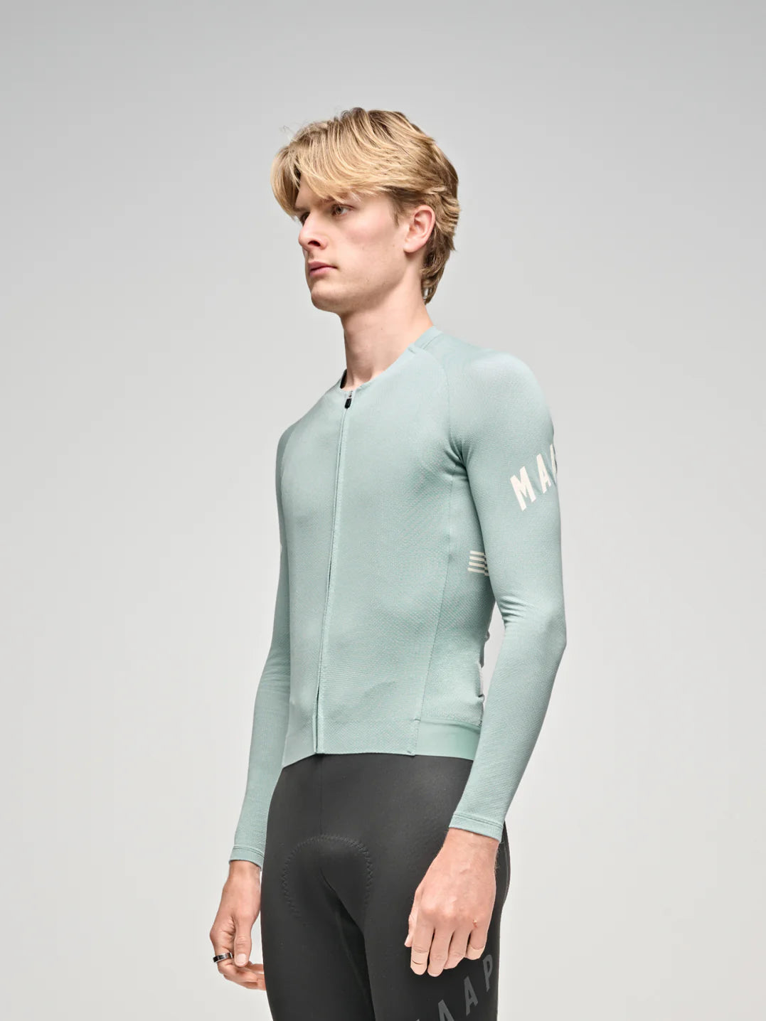 MAAP Aeon LS Jersey Slate｜夏用高通気性長袖サイクルジャージ | CYCLISM
