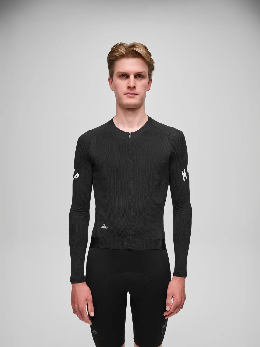MAAP Apex Aeon LS Jersey Black/White 長袖サイクリングジャージ｜CYCLISM