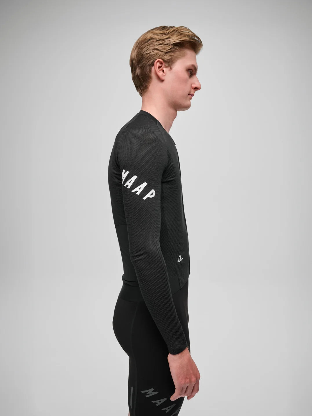 MAAP Apex Aeon LS Jersey Black/White 長袖サイクリングジャージ｜CYCLISM
