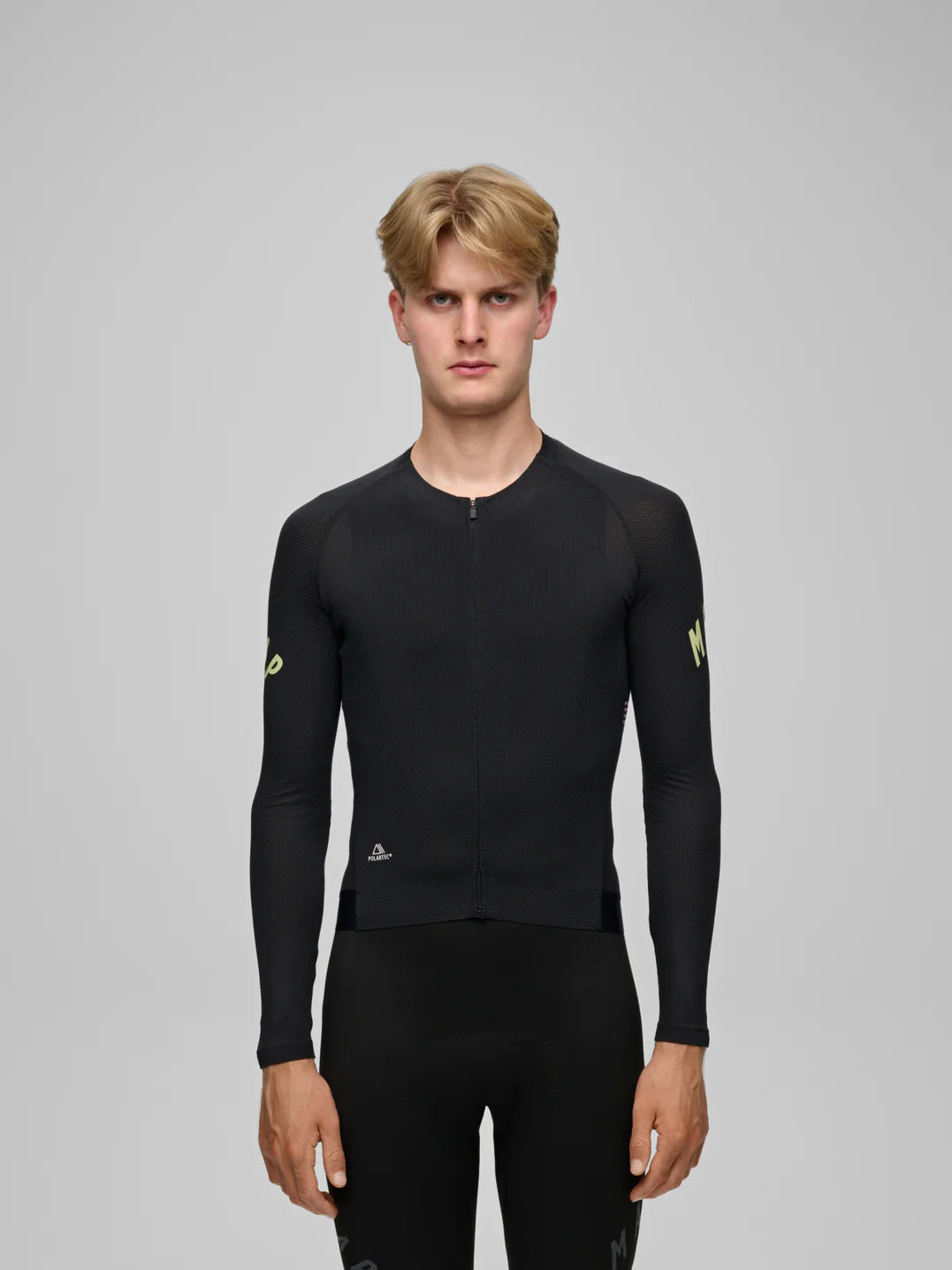 MAAP Apex Aeon LS Jersey Black メンズ 長袖サイクルジャージ | CYCLISM