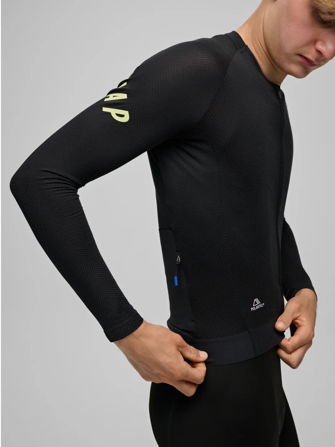 MAAP Apex Aeon LS Jersey Black メンズ 長袖サイクルジャージ | CYCLISM