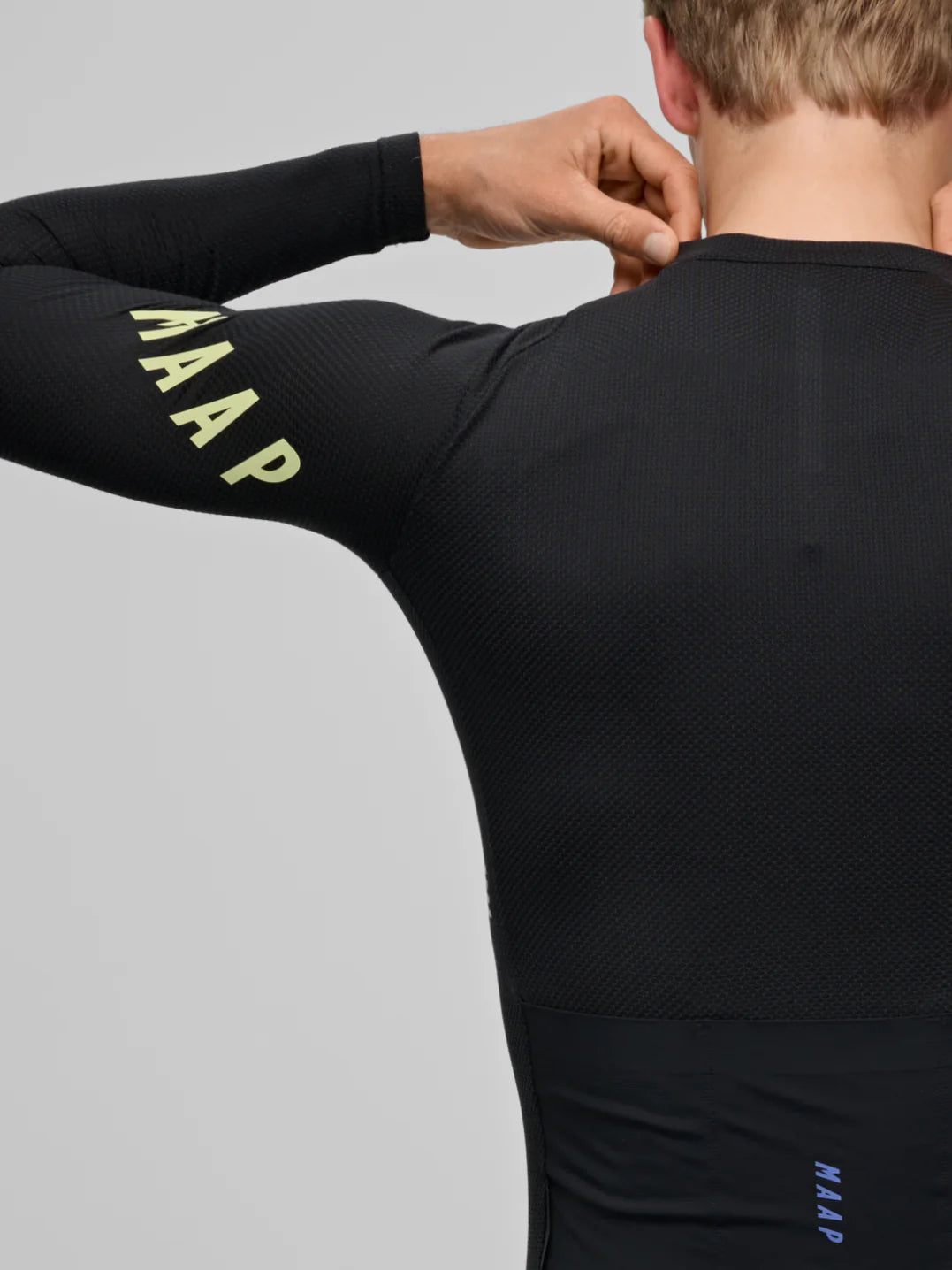 MAAP Apex Aeon LS Jersey Black メンズ 長袖サイクルジャージ | CYCLISM
