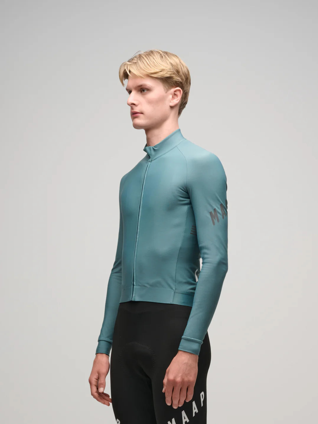 MAAP Aeon Thermal 長袖サイクルジャージ Atlantic｜メンズ 冬用サーマル・裏起毛×DWR撥水｜CYCLISM