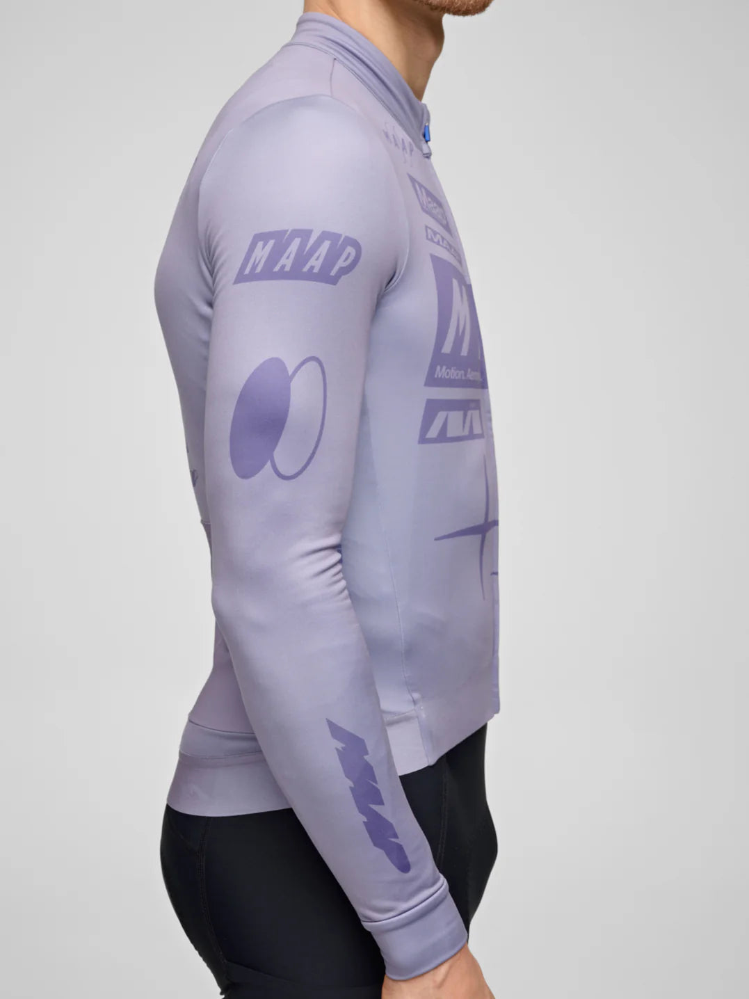 MAAP Drome Thermal LS Jersey Silver Bullet | Men's Long Sleeve MAAP Drome Thermal LS Jersey Silver Bullet | Men's Long Sleeve