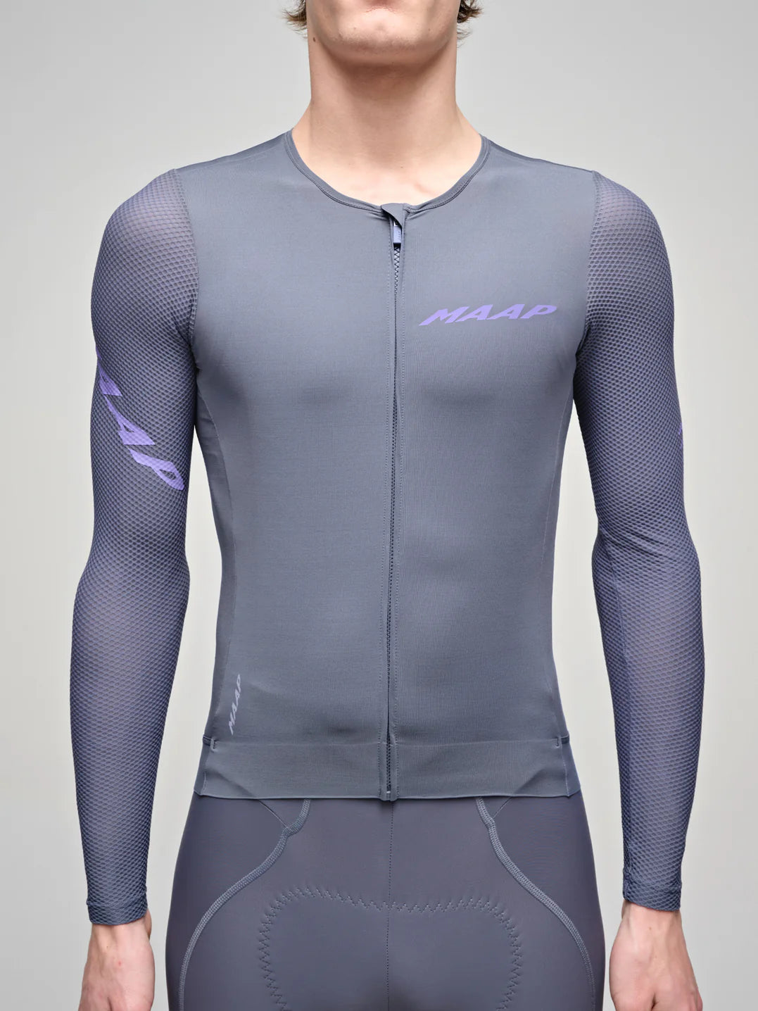 MAAP Emerge LS Jersey Galaxy Blue｜Evade 後継・高通気レースフィット｜長袖サイクルジャージ｜CYCLISM