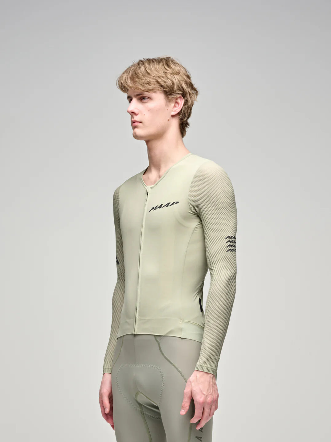 MAAP Emerge LS Jersey Quicksand｜Evade 後継・高通気レースフィット｜長袖サイクルジャージ｜CYCLISM