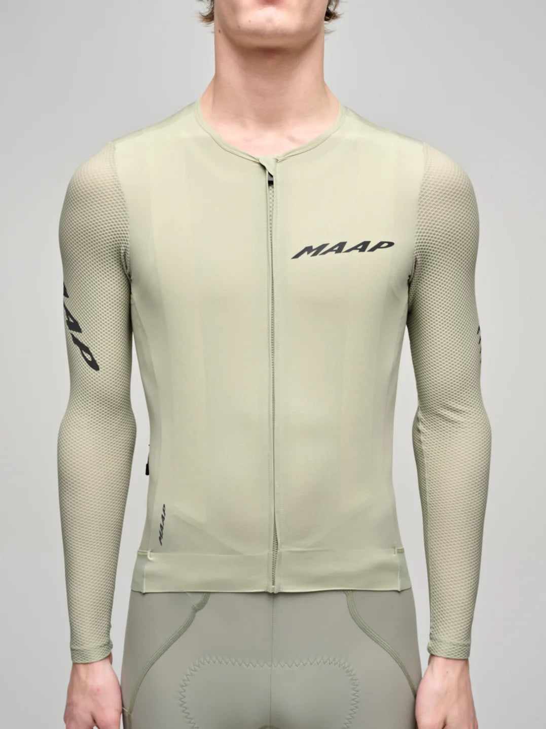 MAAP Emerge LS Jersey Quicksand｜Evade 後継・高通気レースフィット｜長袖サイクルジャージ｜CYCLISM