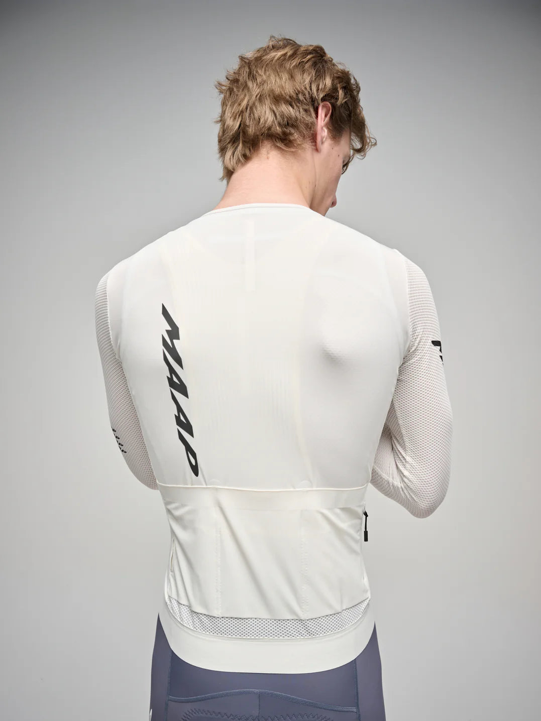 MAAP Emerge LS Jersey White｜Evade 後継・高通気レースフィット｜長袖サイクルジャージ｜CYCLISM