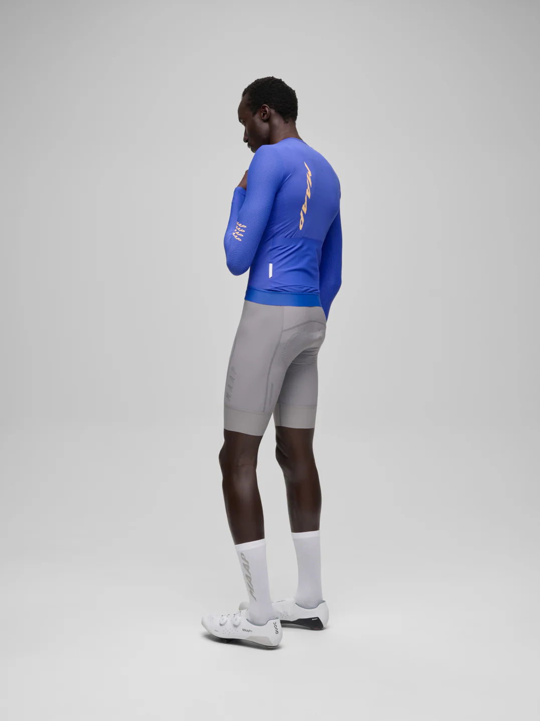 MAAP Emerge LS Jersey Amparo Blue｜高通気レースフィット｜長袖サイクルジャージ｜CYCLISM