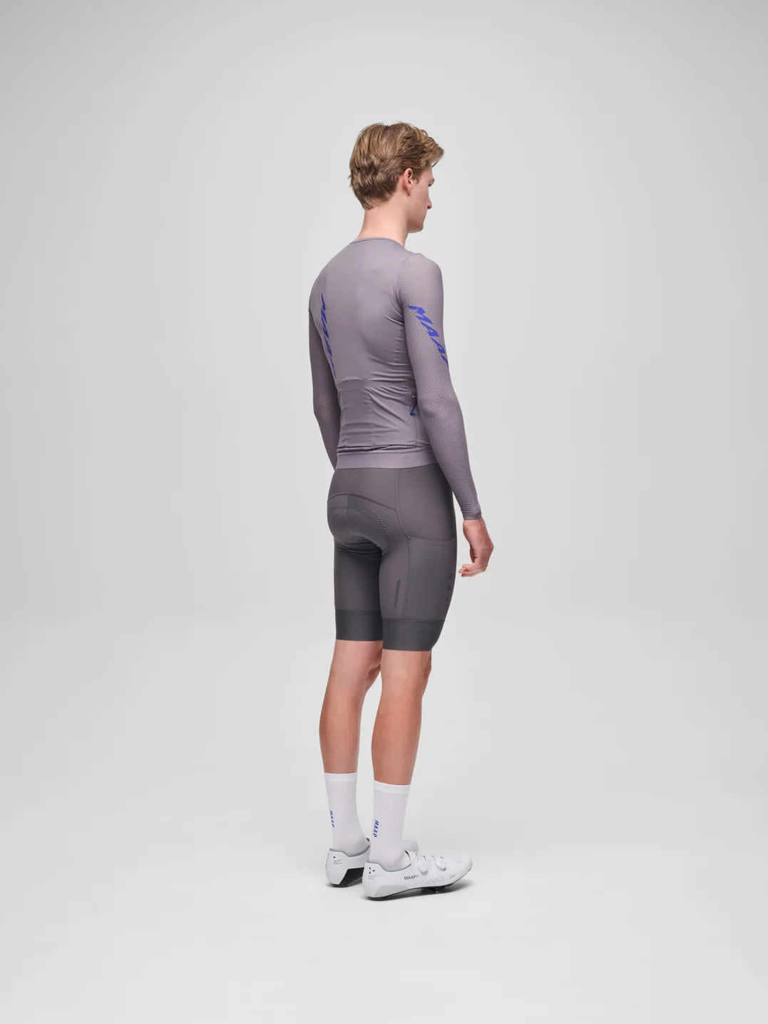 MAAP Pro Emerge LS Jersey Anthracite 長袖サイクリングジャージ | CYCLISM
