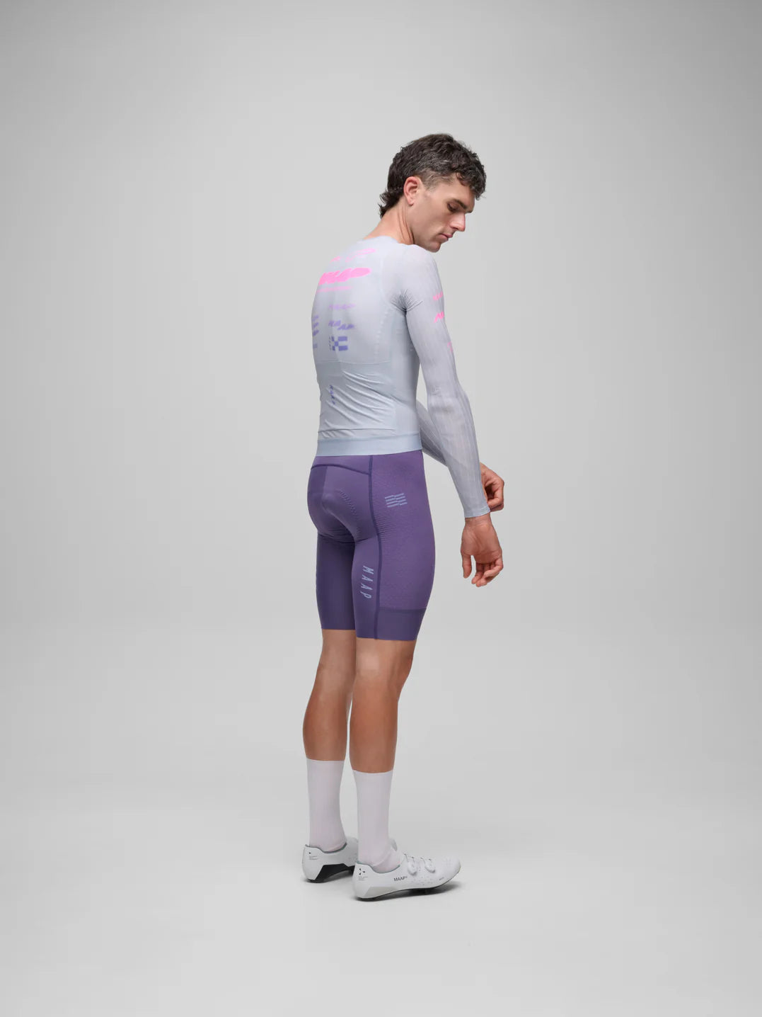 MAAP Beta Pro Aero LS Jersey Xenon Purple メンズ サイクリング長袖ジャージ | CYCLISM