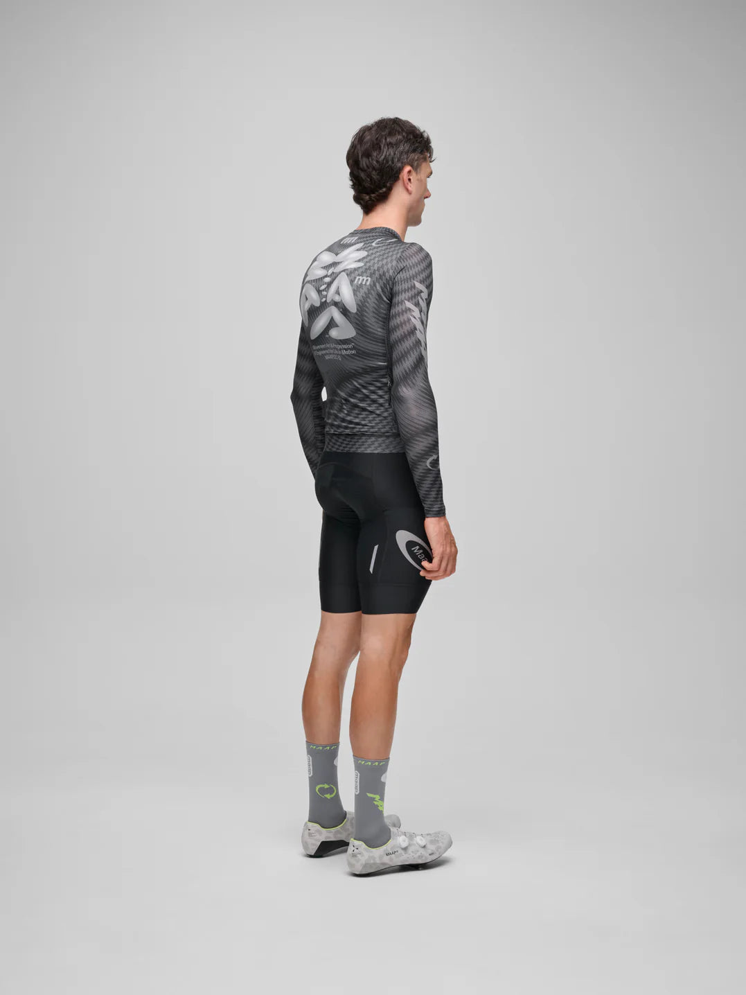 MAAP Spectrum Pro Air LS Jersey 3.0 Carbon Black 長袖サイクリングジャージ CYCLISM