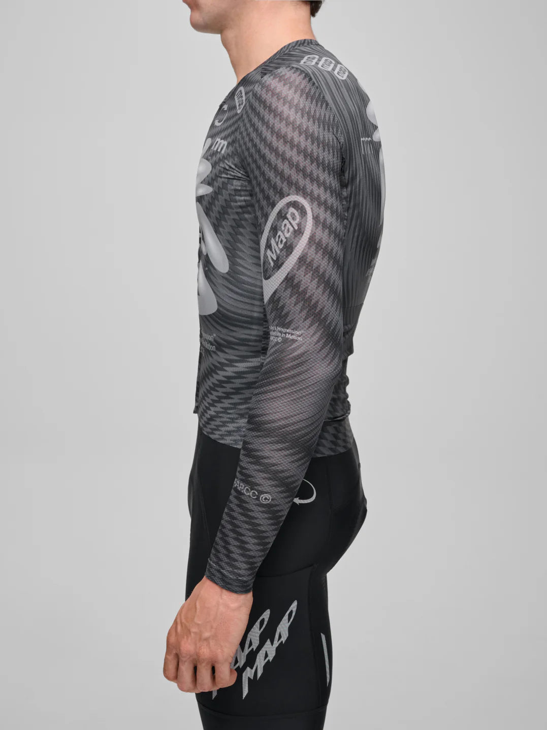 MAAP Spectrum Pro Air LS Jersey 3.0 Carbon Black 長袖サイクリングジャージ CYCLISM