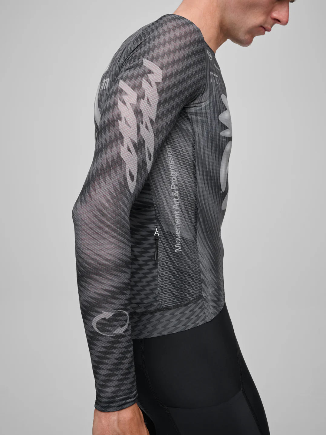 MAAP Spectrum Pro Air LS Jersey 3.0 Carbon Black 長袖サイクリングジャージ CYCLISM