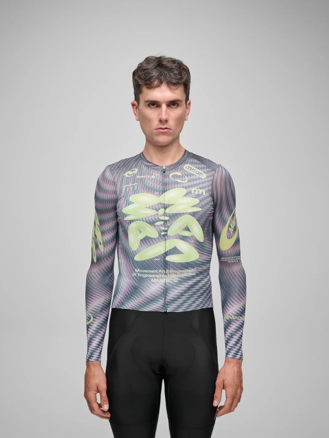 MAAP Spectrum Pro Air LS Jersey 3.0 Hologram 長袖サイクリングジャージ CYCLISM