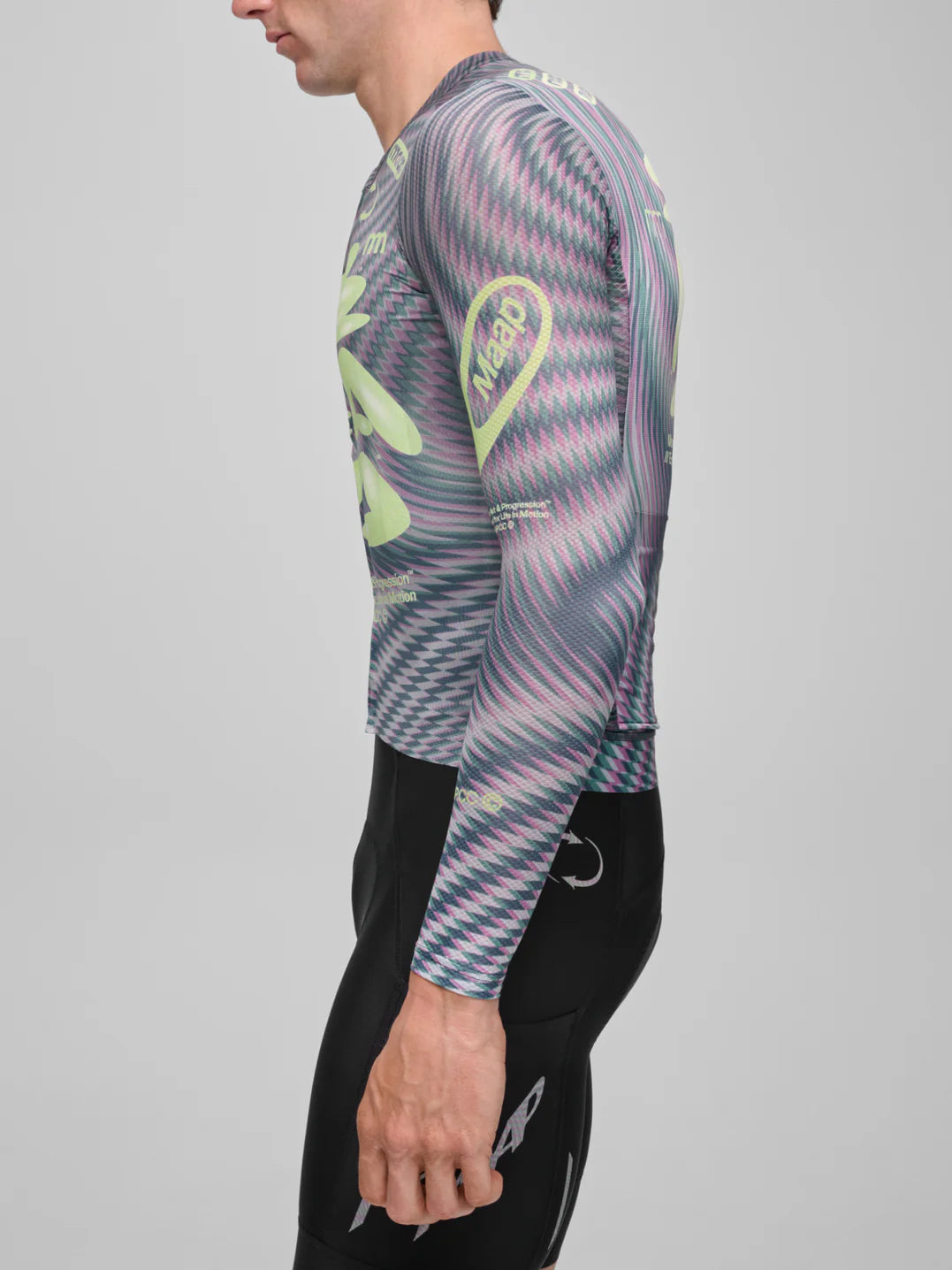 MAAP Spectrum Pro Air LS Jersey 3.0 Hologram 長袖サイクリングジャージ CYCLISM