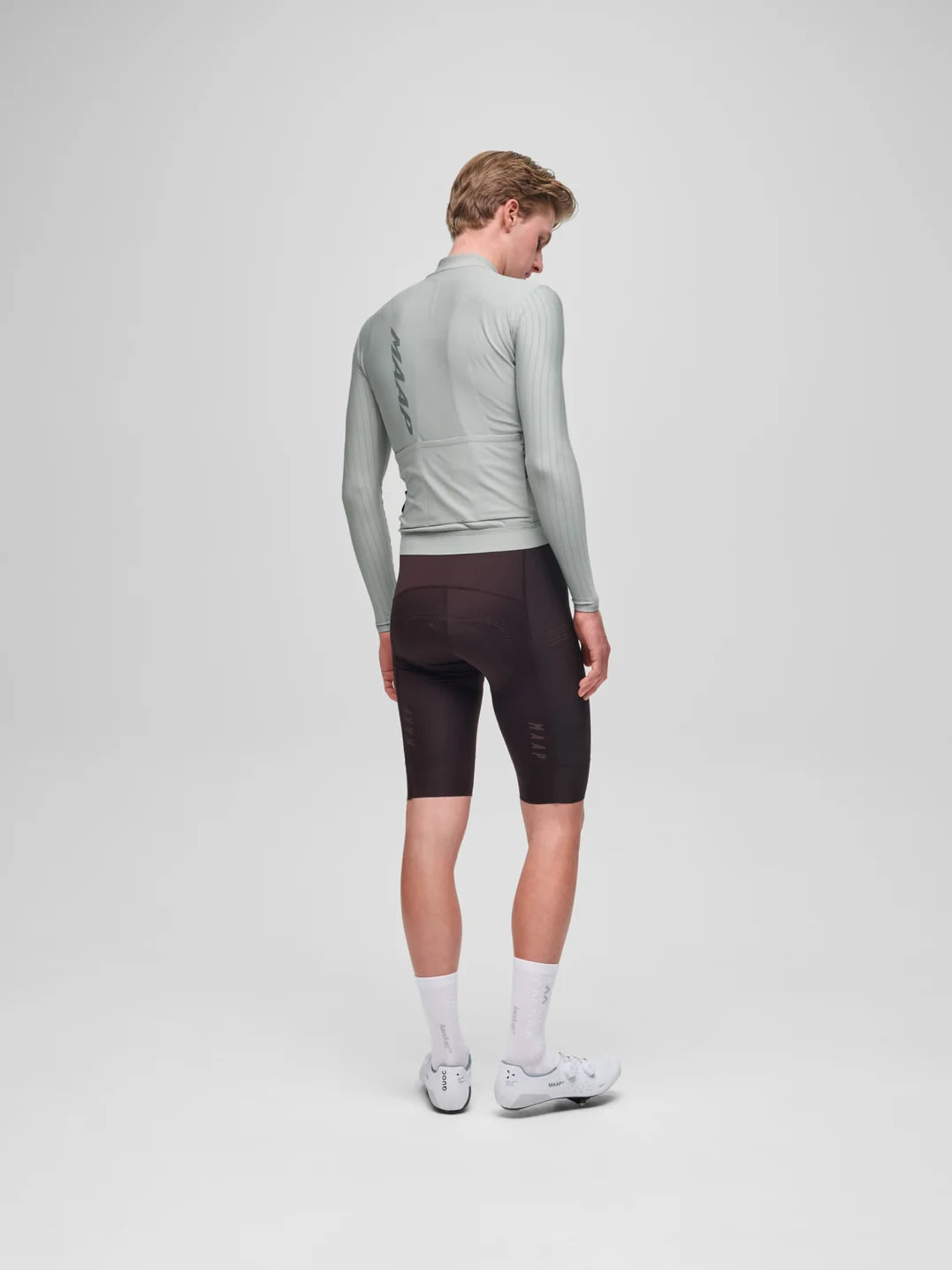 MAAP Emerge Pro Aero Thermal LS Jersey Forest Fog 長袖サイクリングジャージ | CYCLISM