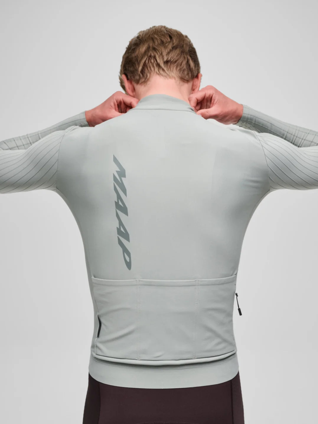 MAAP Emerge Pro Aero Thermal LS Jersey Forest Fog 長袖サイクリングジャージ | CYCLISM