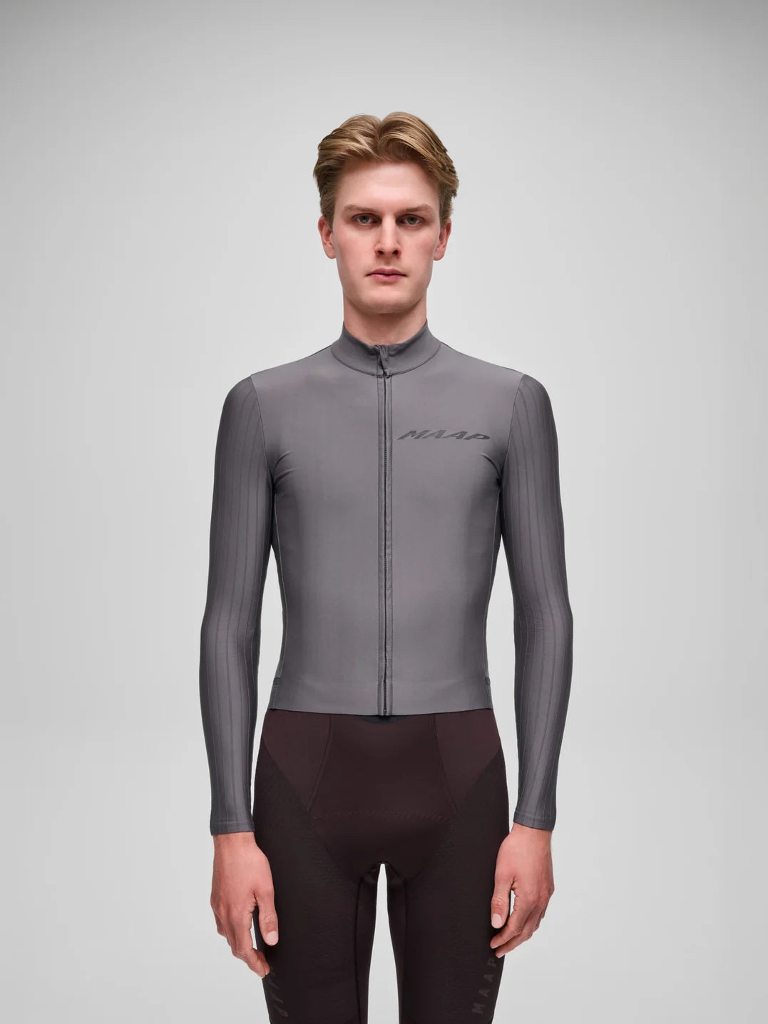 MAAP Pro Emerge Aero Thermal LS Jersey Meteorite 長袖サイクリングジャージ CYCLISM