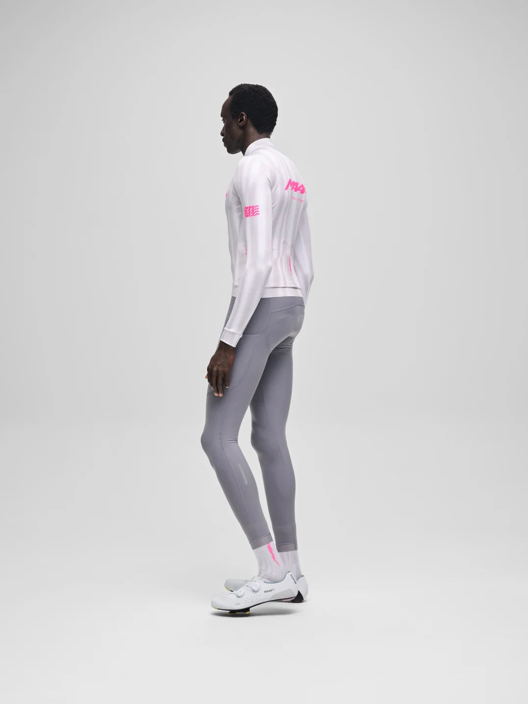 MAAP Team Thermal LS Jersey Halo Static Grey 長袖サイクリングジャージ｜CYCLISM