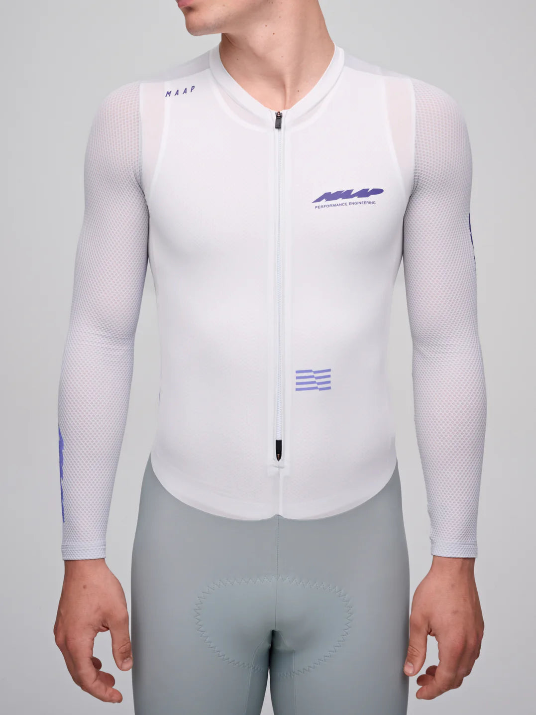 Men&#39;s Eclipse Pro LS Race Suit / Frost