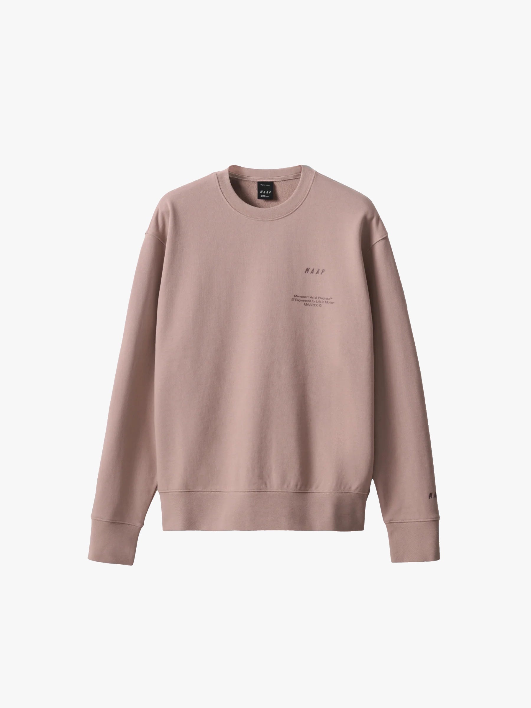 MAAP Essentials Print トレーナー｜420gsm オーガニックコットン