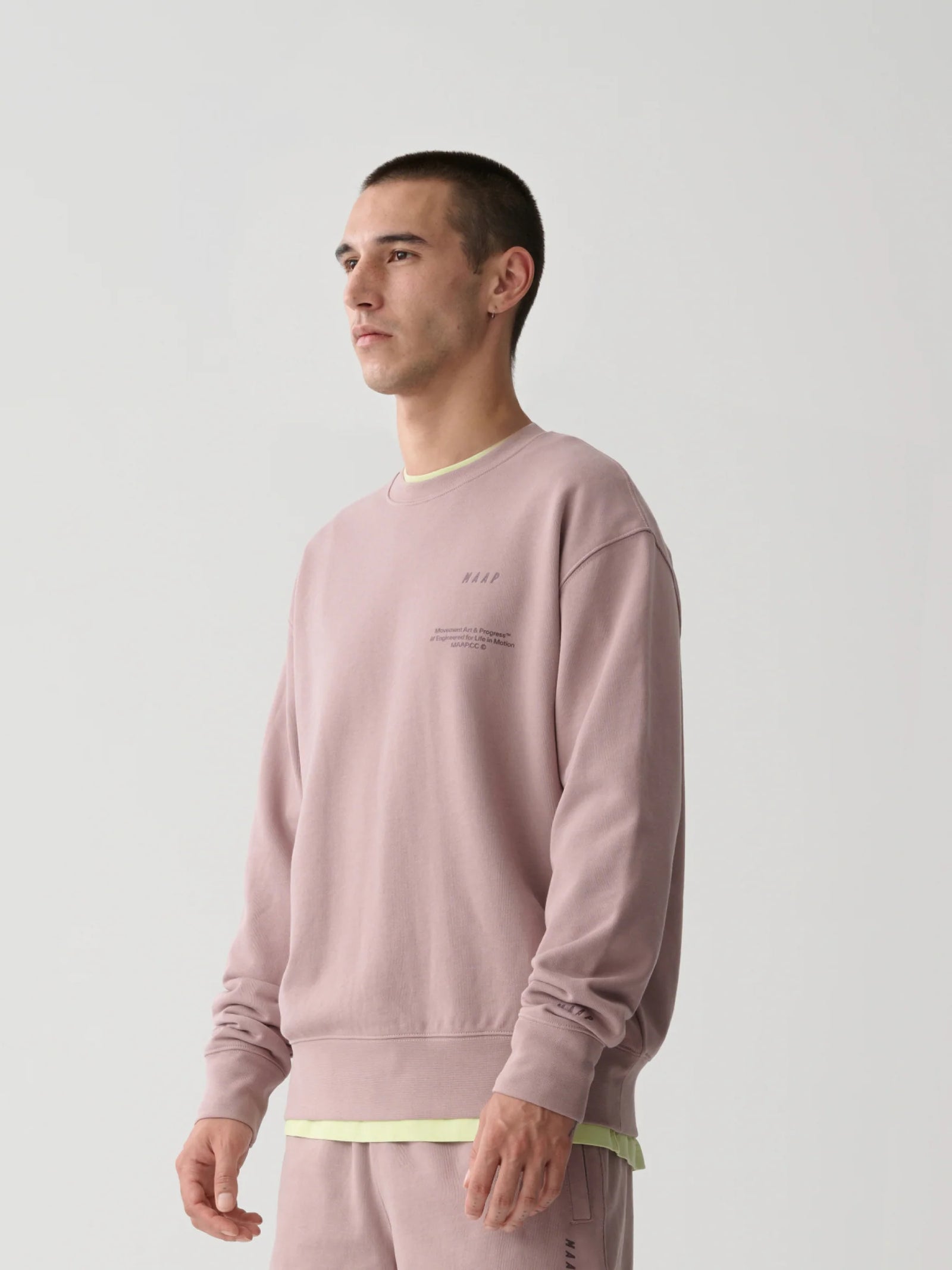 MAAP Essentials Print トレーナー｜420gsm オーガニックコットンスウェット | CYCLISM