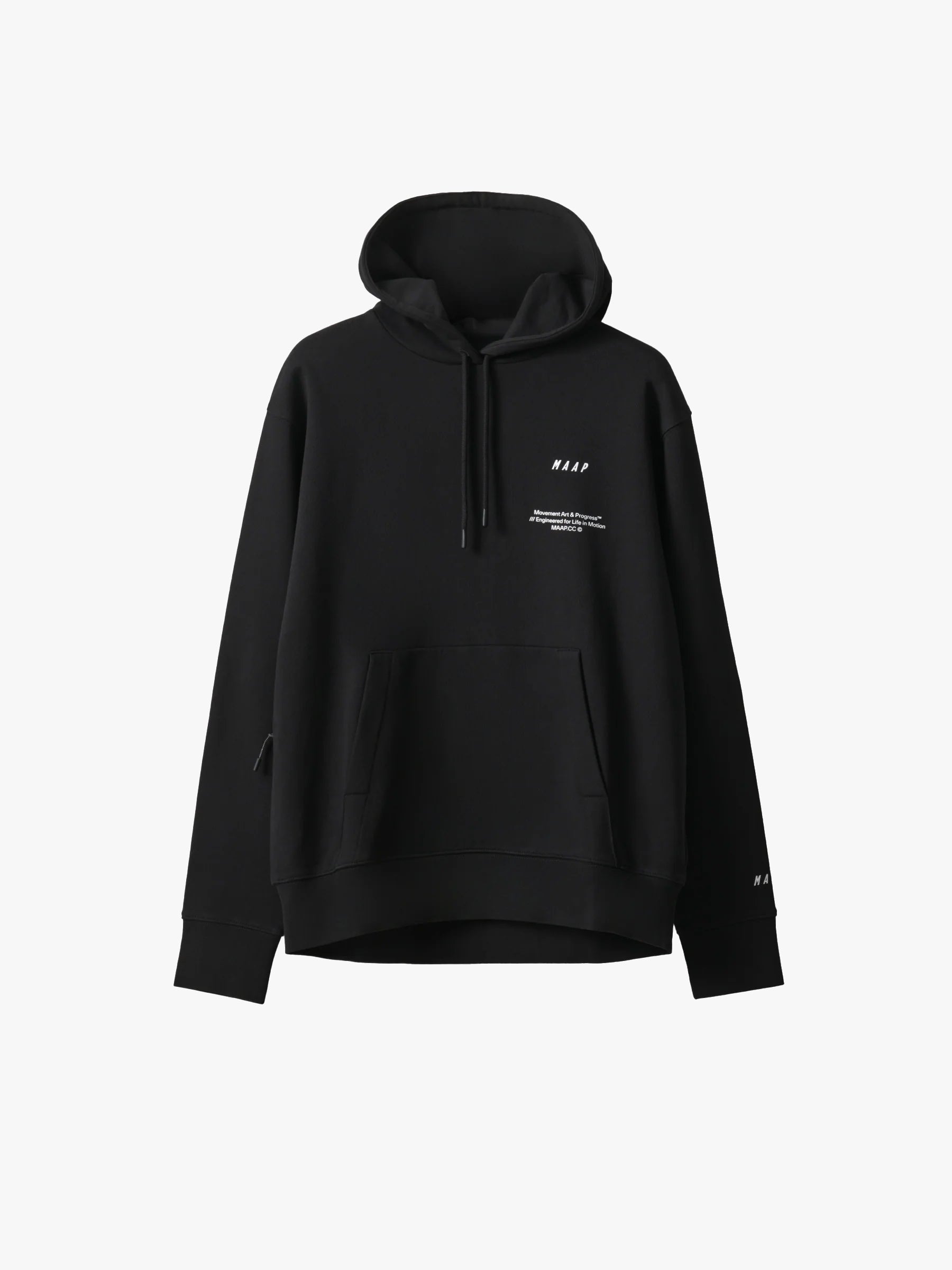 Fleece Hoodie - Black | ESSENTIALS | Fear of God