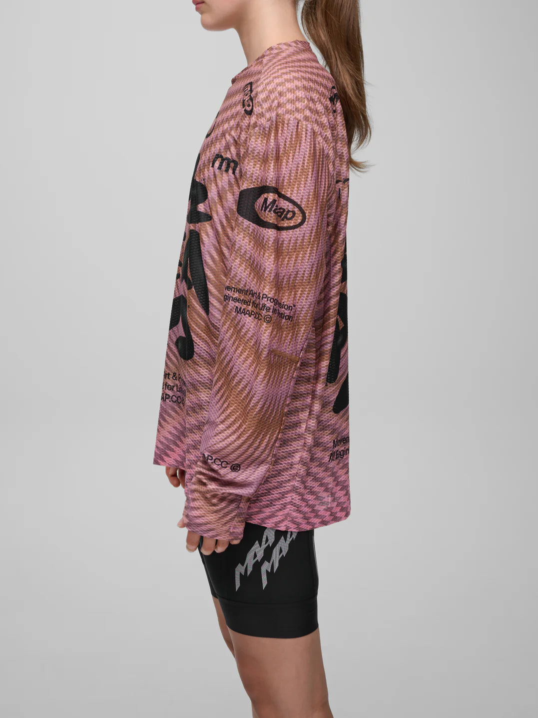 MAAP Spectrum Air Mesh LS Tee Mirage エアメッシュ長袖Tシャツ CYCLISM