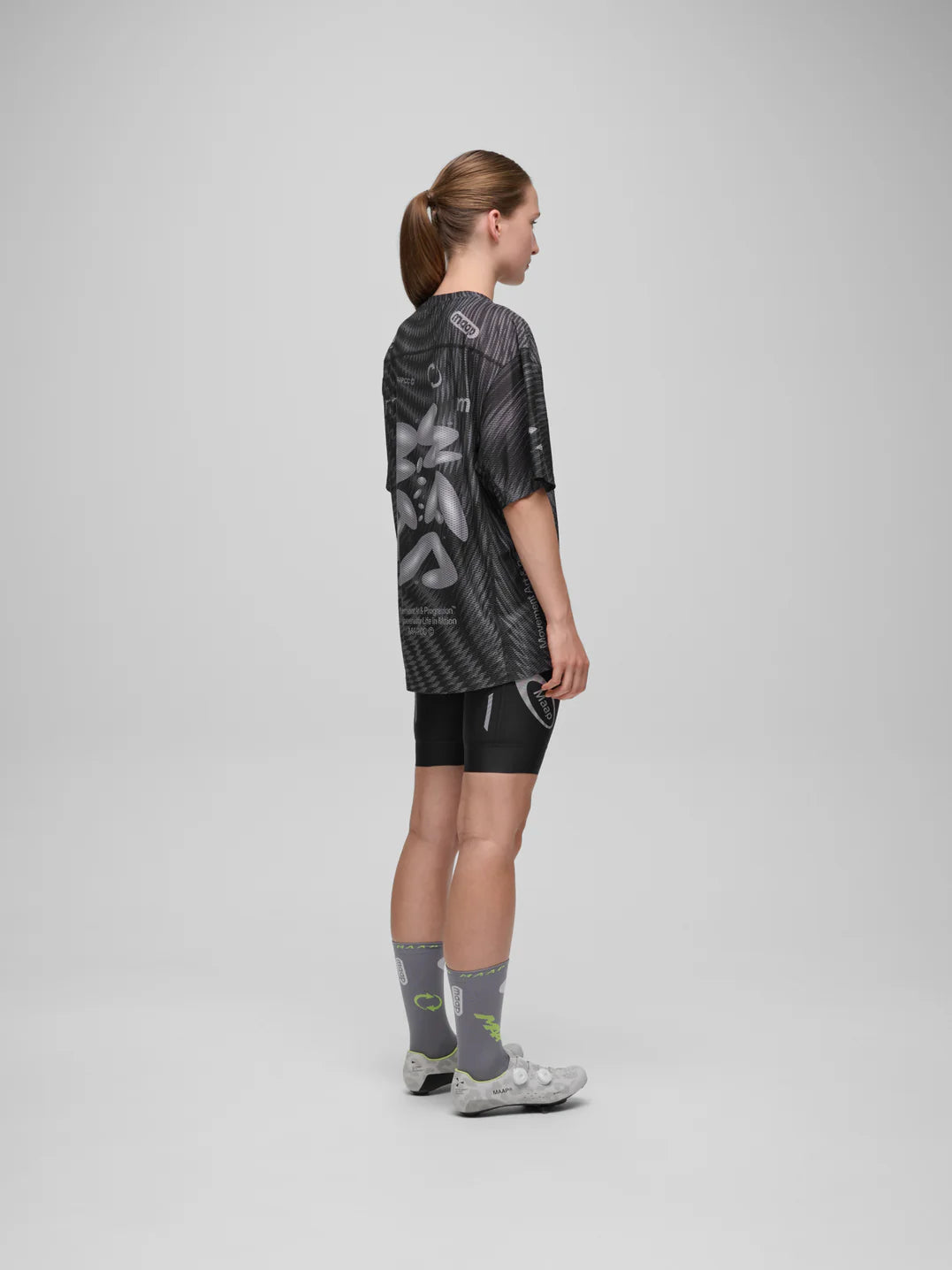 MAAP Spectrum Air Mesh Tee Carbon Black エアメッシュ半袖Tシャツ CYCLISM