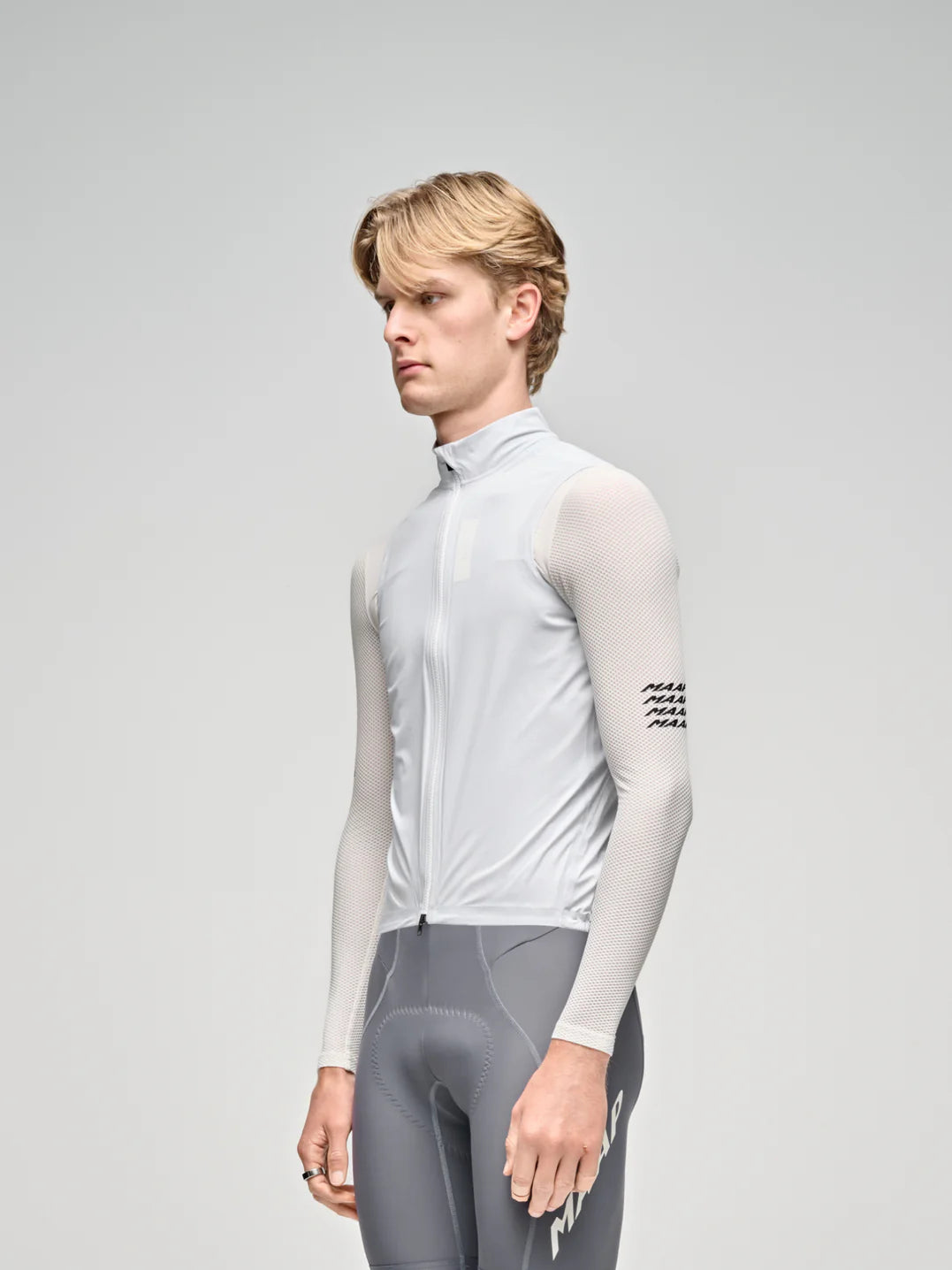 MAAP Atmos Vest White｜防水透湿・超軽量パッカブル サイクルベスト｜CYCLISM