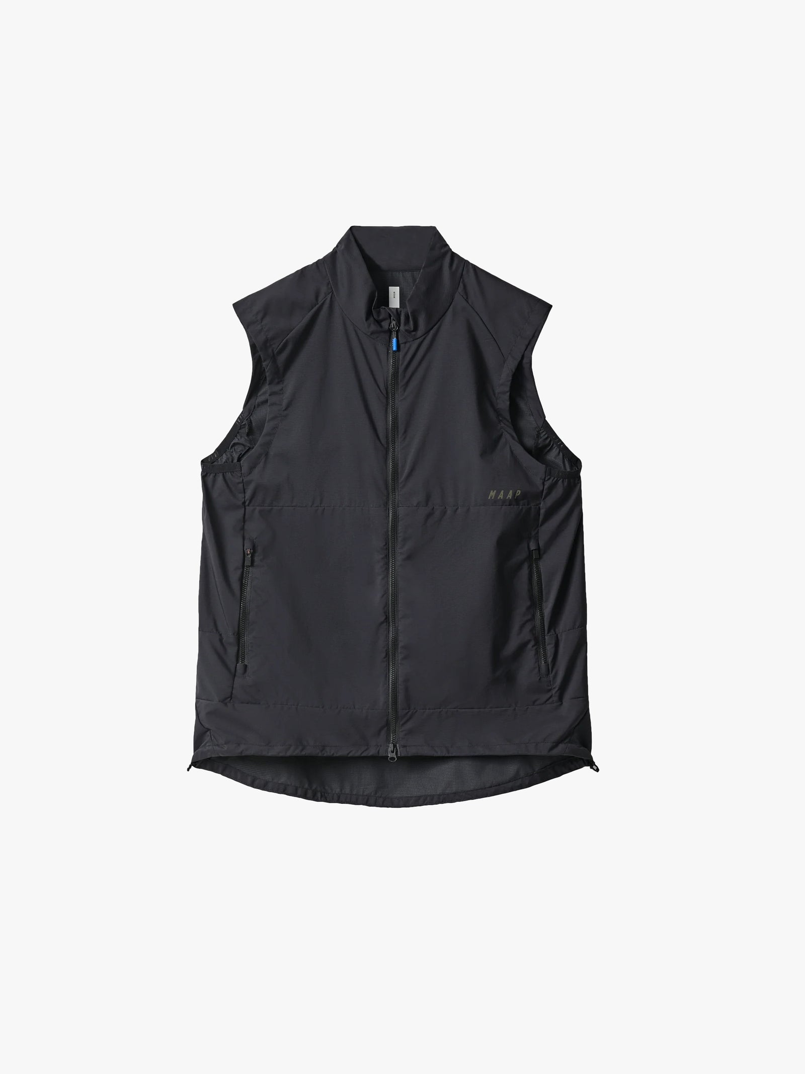 MAAP Alt_Road Wind サイクルベスト ブラック | Pertex® Equilibrium防風シェル採用 | CYCLISM