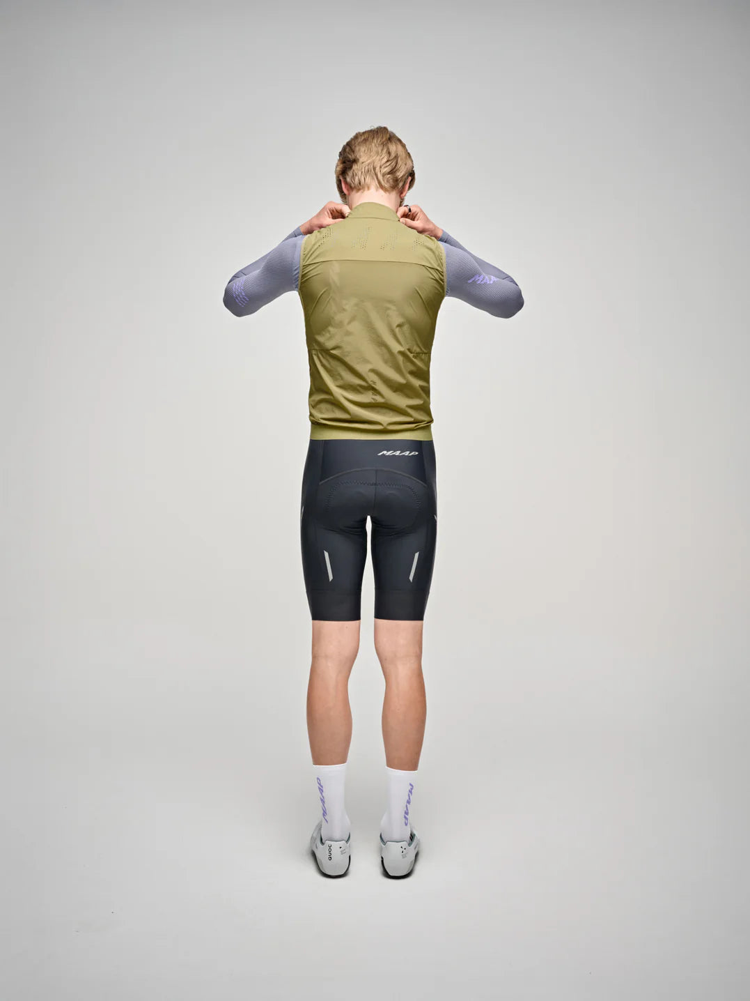 MAAP Flow Vest Dark Ore｜超軽量ウィンドベスト・パッカブル｜CYCLISM