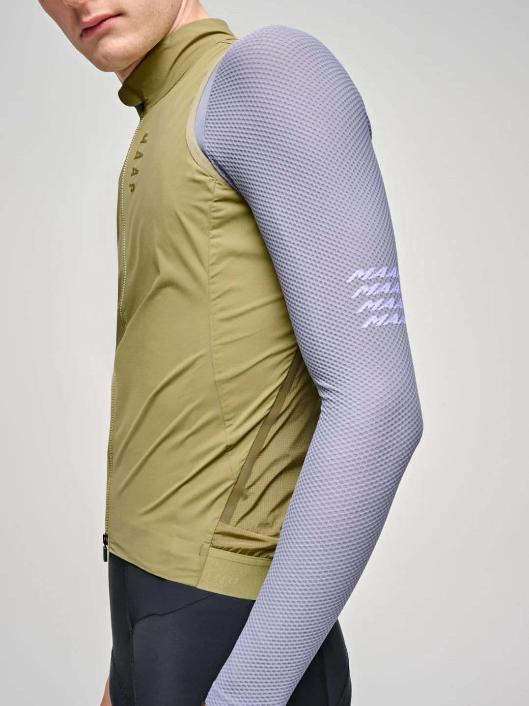 MAAP Flow Vest Dark Ore｜超軽量ウィンドベスト・パッカブル｜CYCLISM