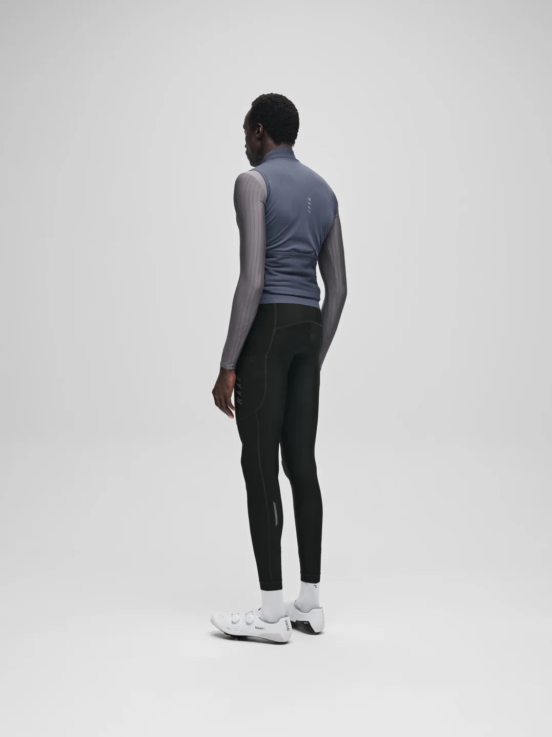 MAAP Team Thermal Vest Carbon Blue 防寒サイクリングベスト｜CYCLISM
