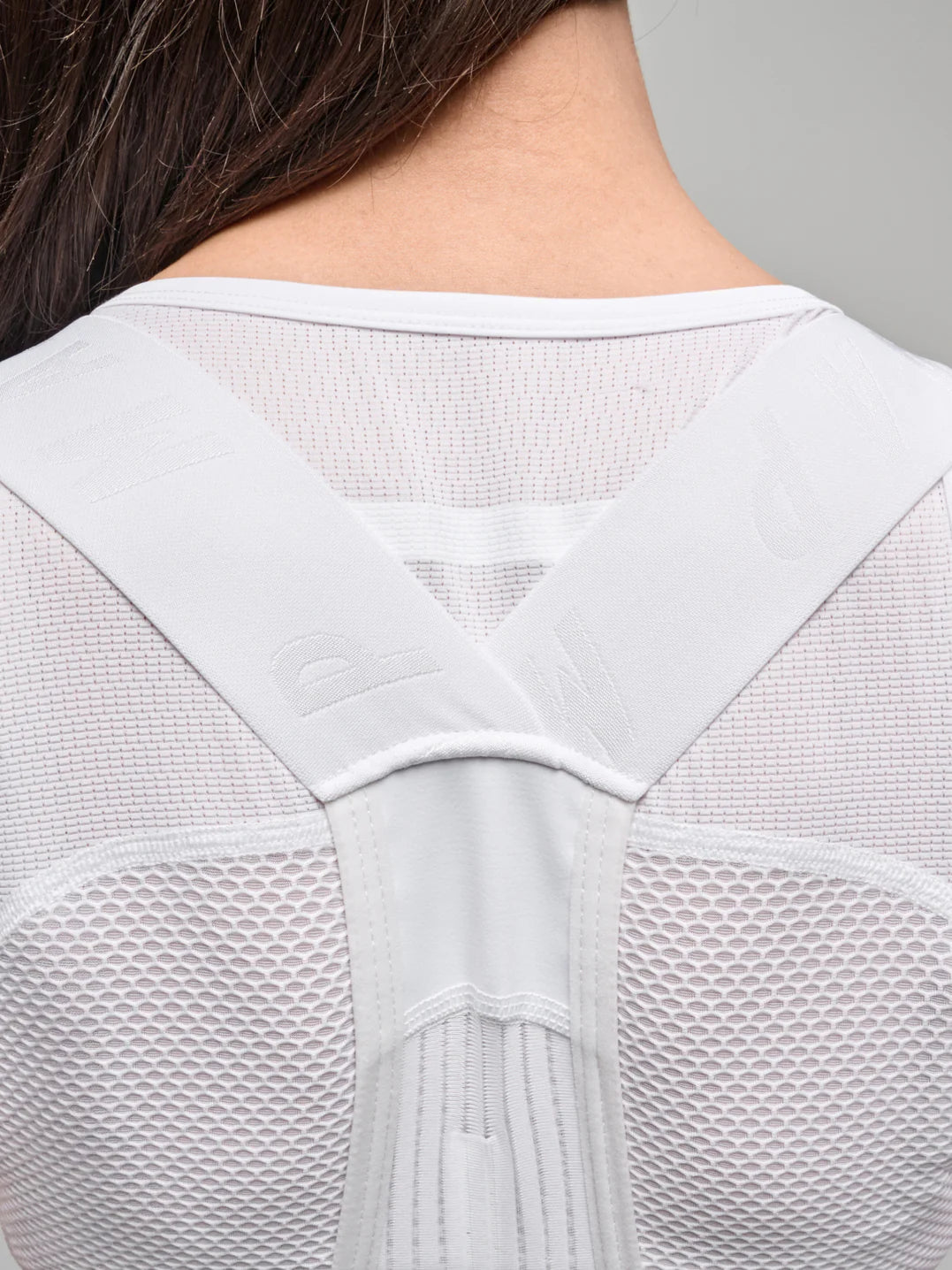 Women&#39;s Team Mesh Base Layer / White