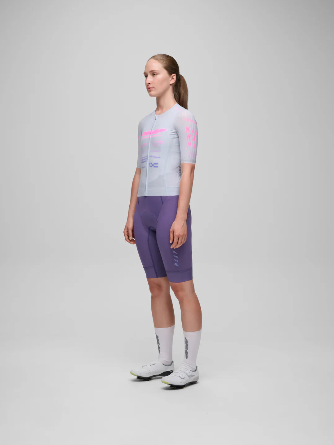 MAAP Women's Pro Bib 2.0 Iolite Purple  レディース サイクリング ビブショーツ | CYCLISM