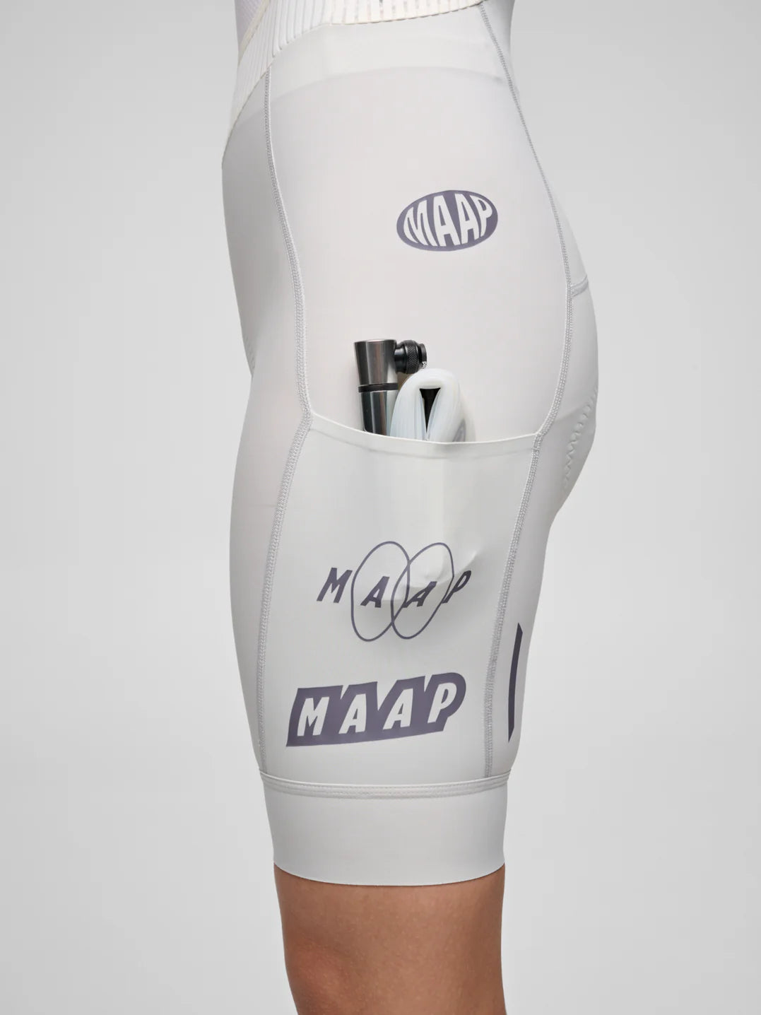 Women's Drome Team Bib Evo Cargo / Ice Gray