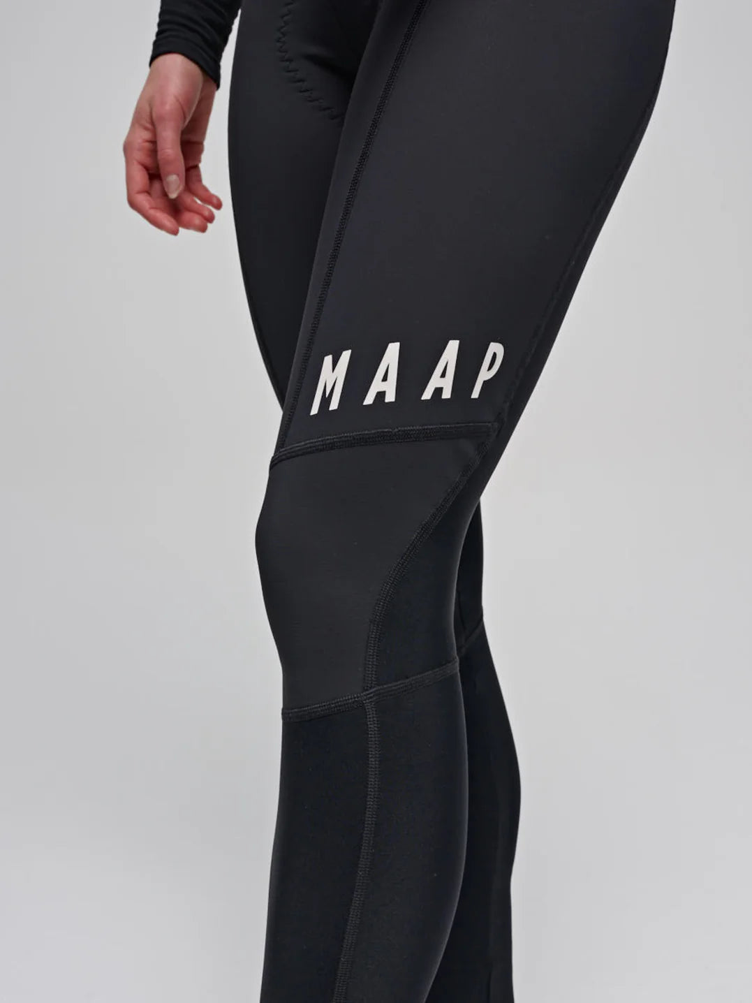 MAAP Women&#39;s Apex Deep Winter Tight 2.0 Black｜レディース冬用防風ビブタイツ 0–12°C
