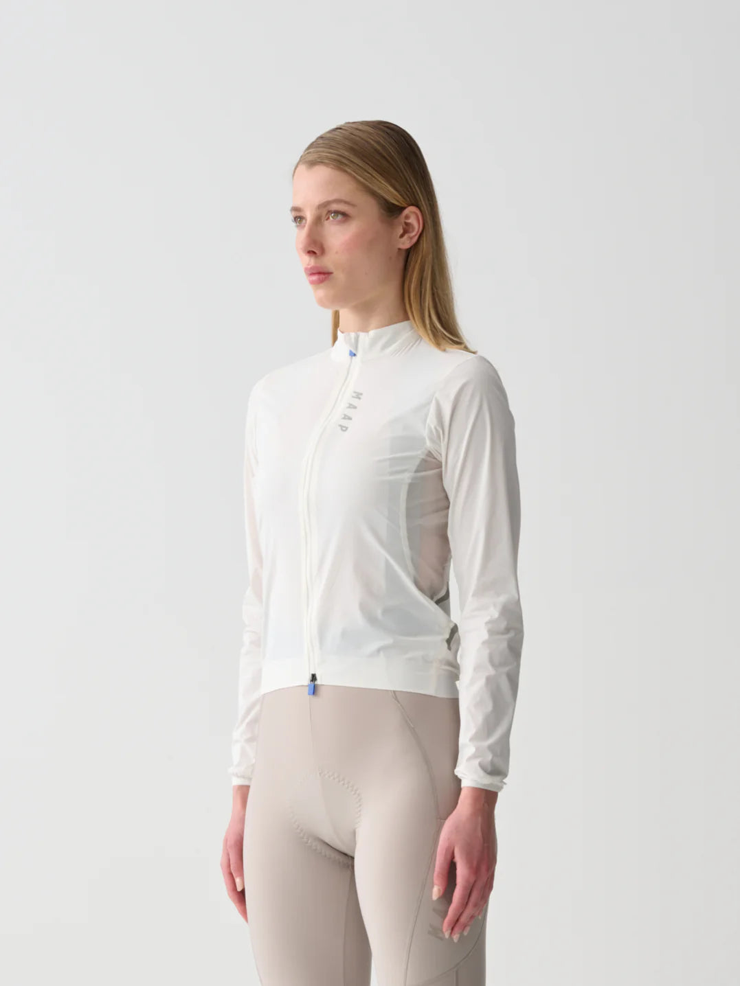 MAAP Women’s Flow Jacket Optic White｜レディース防風サイクルジャケット｜CYCLISM