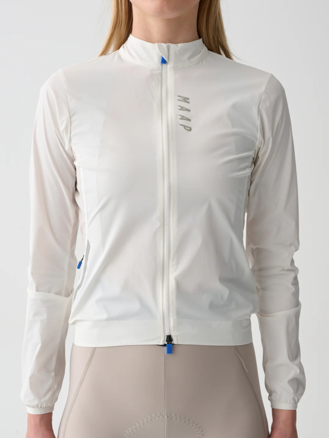 MAAP Women’s Flow Jacket Optic White｜レディース防風サイクルジャケット｜CYCLISM